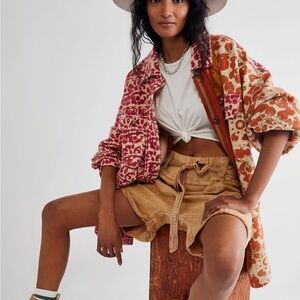 Free People Printed Ruby Jacket Size XS